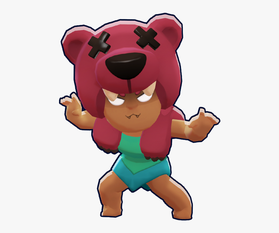 Nita Brawl Stars Render Clipart Png Download Nina From Brawl Stars