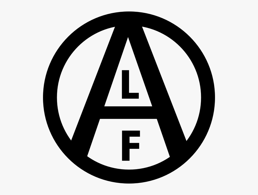 Alf Circle - Animal Liberation Front Logo, Transparent Clipart