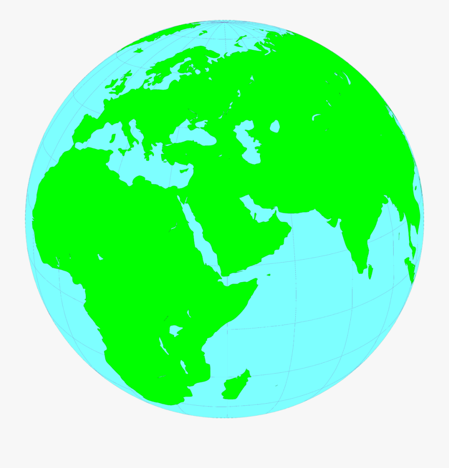 Globe Of The World - Black And White 3d Globe Png, Transparent Clipart