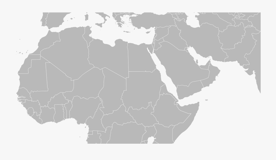 Africa Vector Png -maps Vector Mena, Transparent Clipart
