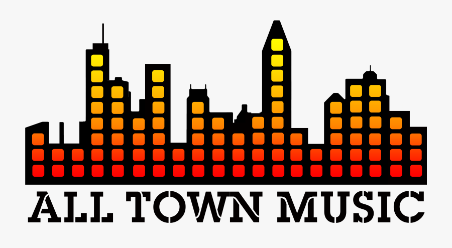 Transparent Live Music Png - All Town Music, Transparent Clipart