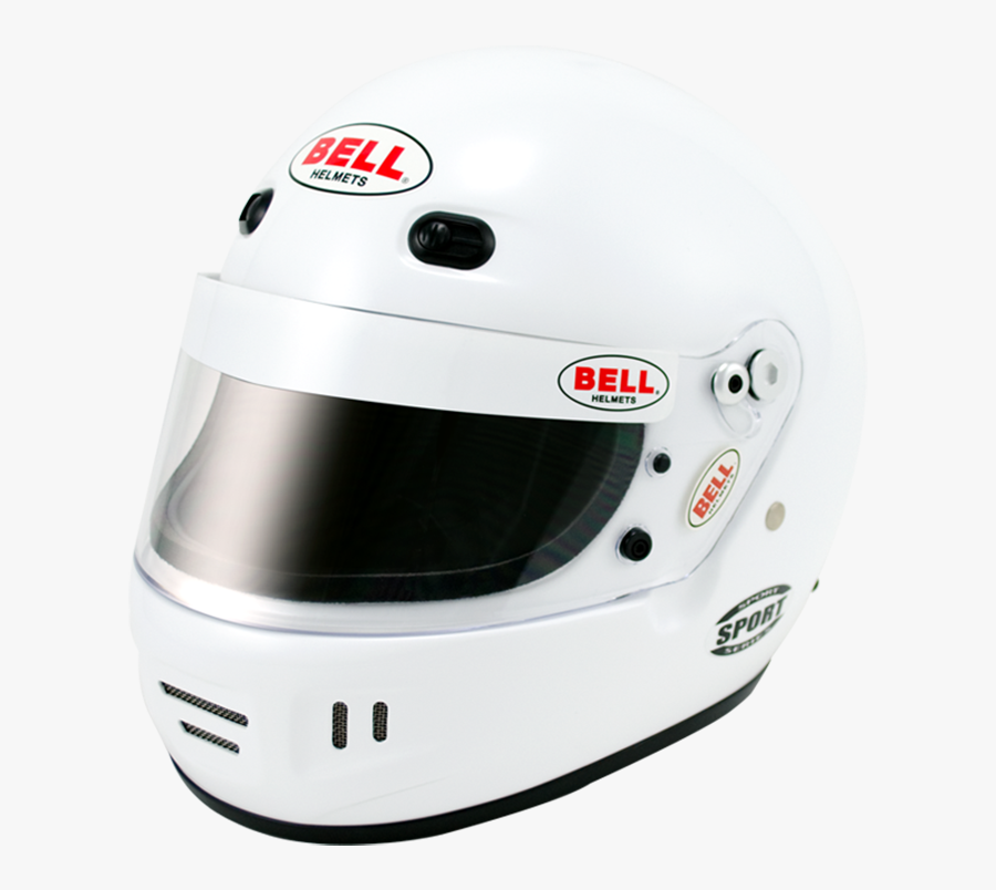 Helmet Clipart Race Car - Bell Sports, Transparent Clipart