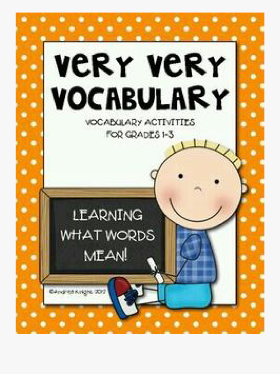 Vocabulary - Cartoon, Transparent Clipart