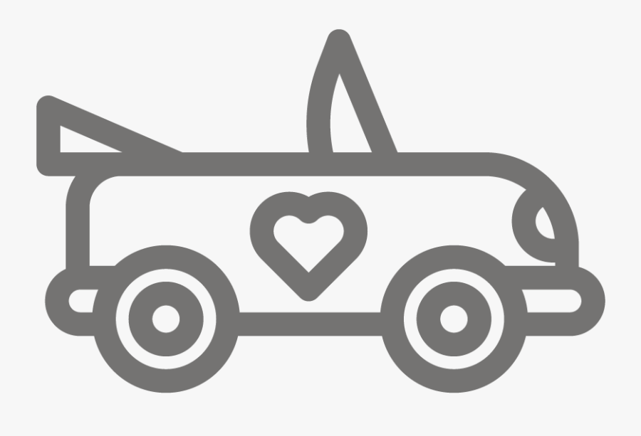 Wedding Car Icon Png Clipart , Png Download - Ícone Carro Casamento Png, Transparent Clipart