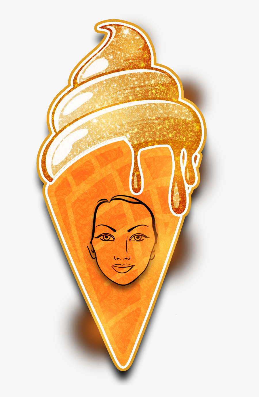 Ice Cream, Transparent Clipart