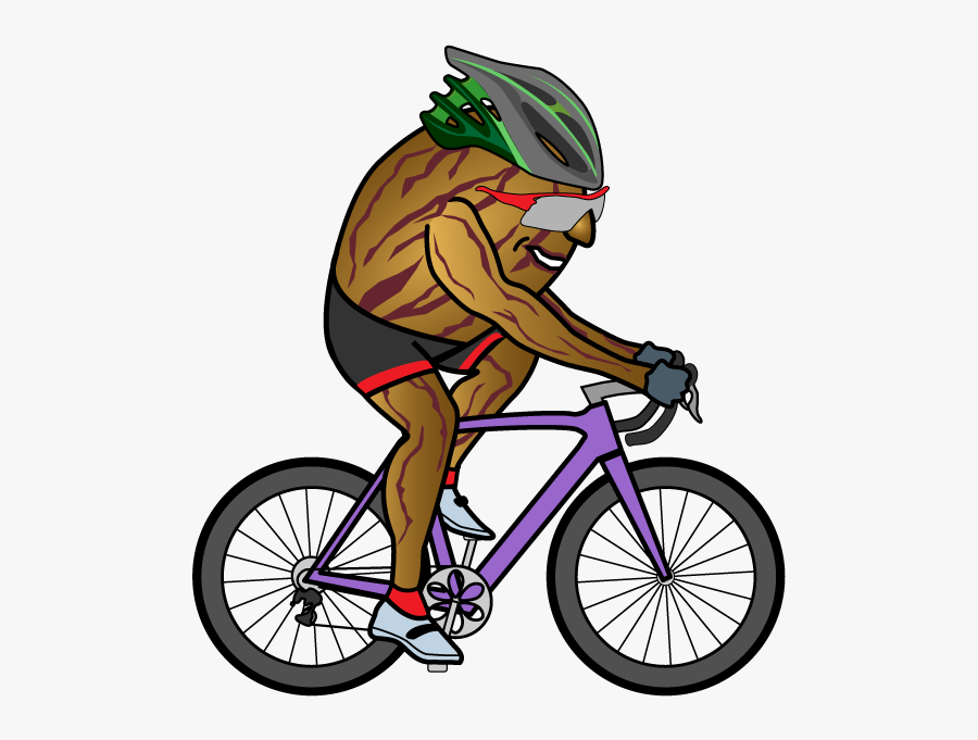 The Roll Albany Ga - Nut On A Bike, Transparent Clipart