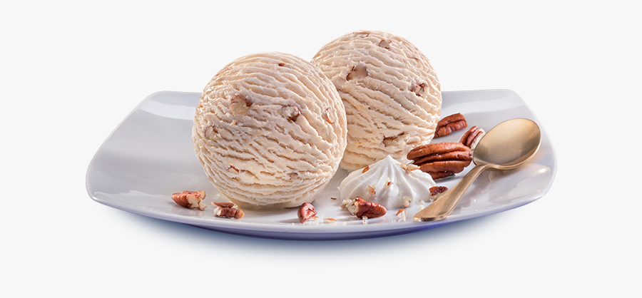 Ice Cream In Plate Png, Transparent Clipart