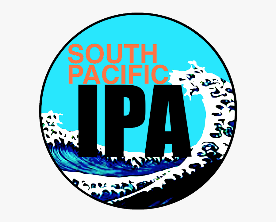 Clip Art South Pacific Brewery Clipart - Colored Version Of The Big Wave, Transparent Clipart