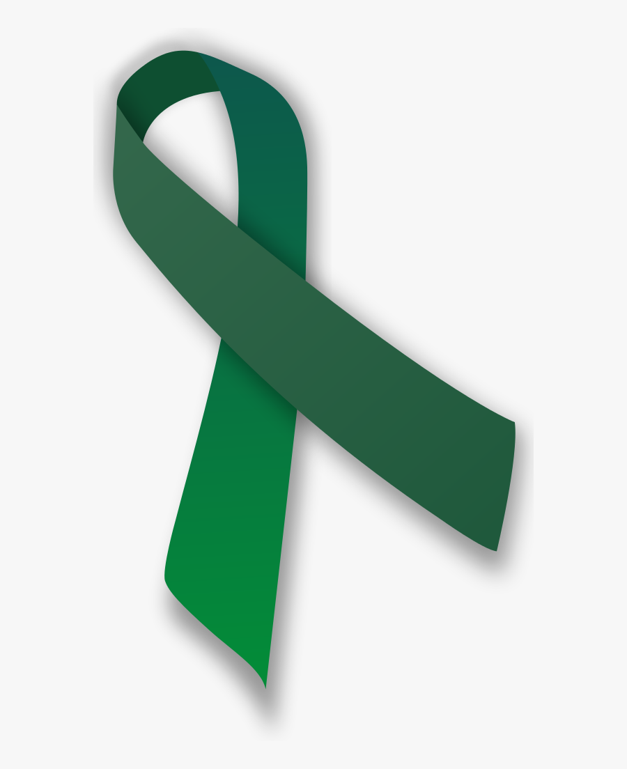 Awareness Ribbon Green Ribbon Chronic Fatigue Syndrome - Cerebral Palsy Ribbon Clipart, Transparent Clipart