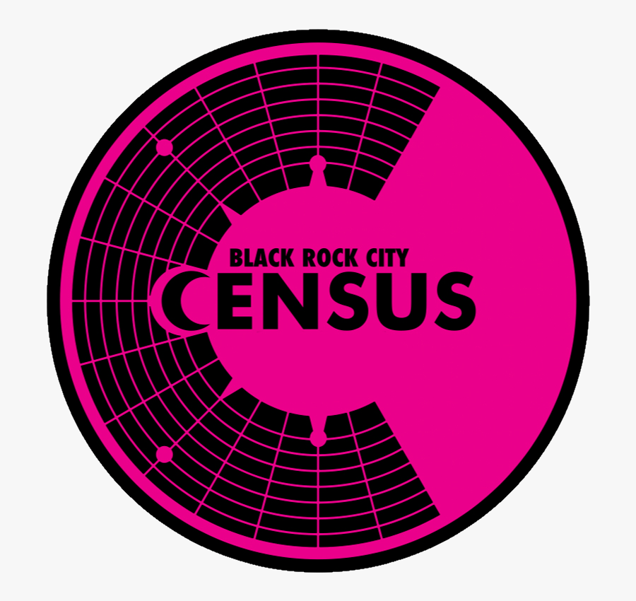 Clip Art Census Archive Censuslogo - Black Rock City Census, Transparent Clipart