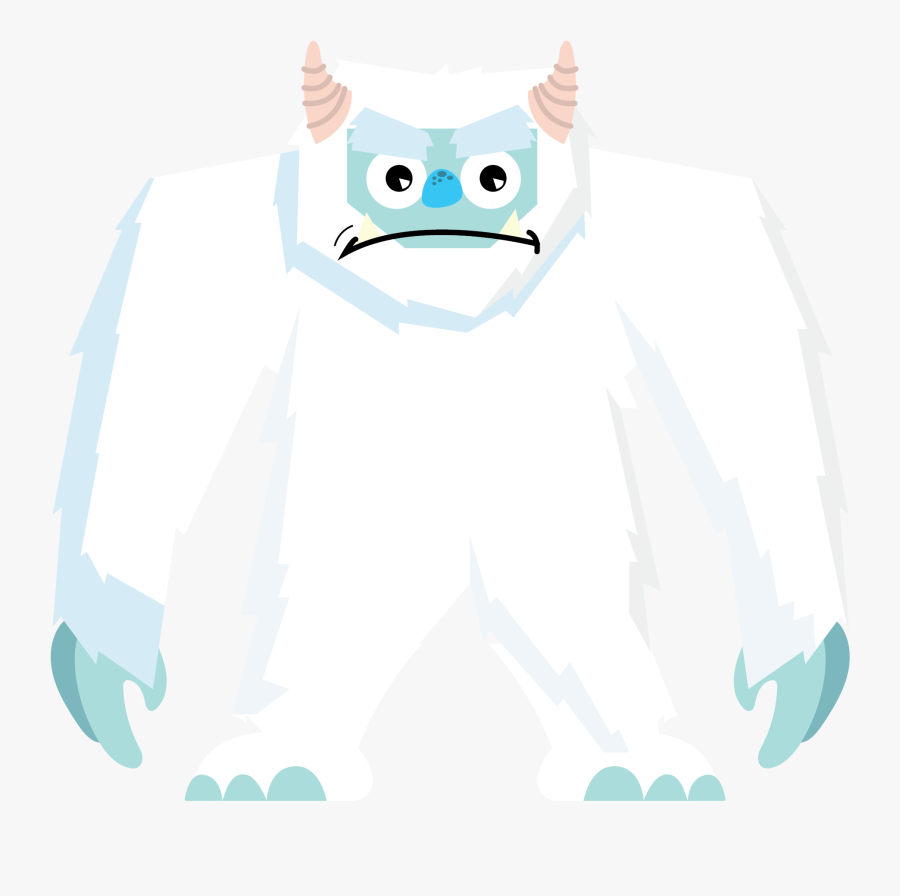 Yeti Design Clipart , Png Download - Cartoon, Transparent Clipart