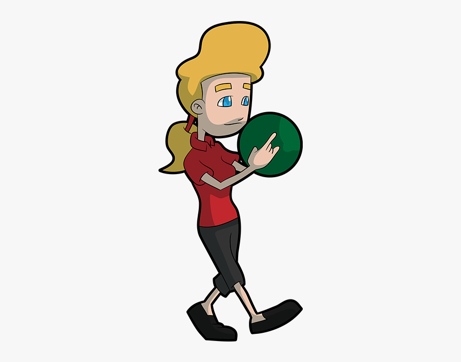 Cardinal Lanes Shipyard Wednesday - Person Carrying A Bowling Ball Clipart, Transparent Clipart