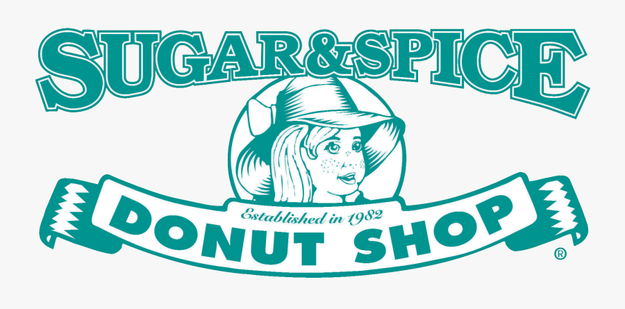 Sugar Spice Donut Logo - Sugar In Spice, Transparent Clipart