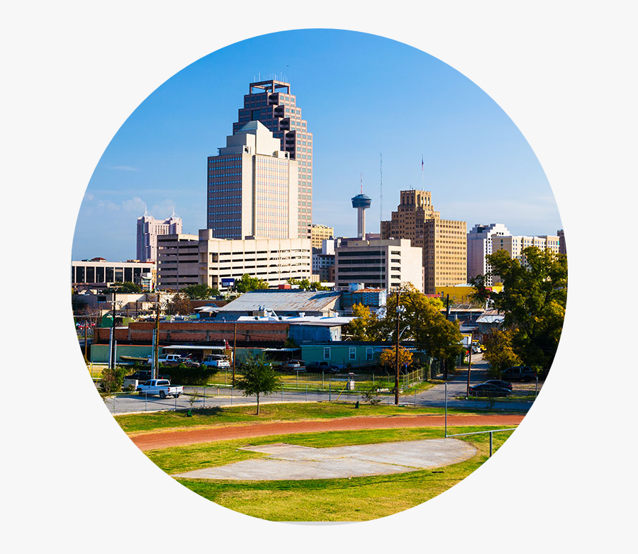 San Antonio - Skyline, Transparent Clipart