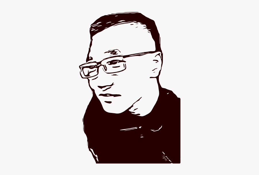 Thoughtful Asian Man, Transparent Clipart