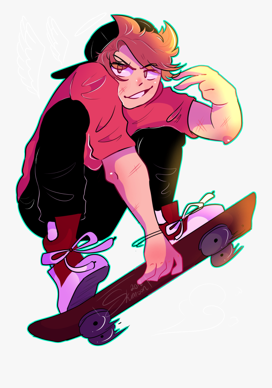 Cartoon Clipart , Png Download - Skater Boy Art, Transparent Clipart