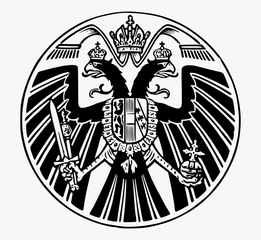 Visual Arts,art,monochrome Photography - Austrian Eagle Black And White, Transparent Clipart