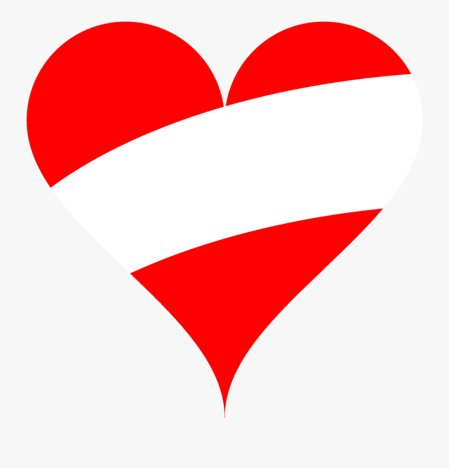 Netherlands Flag Heart, Transparent Clipart