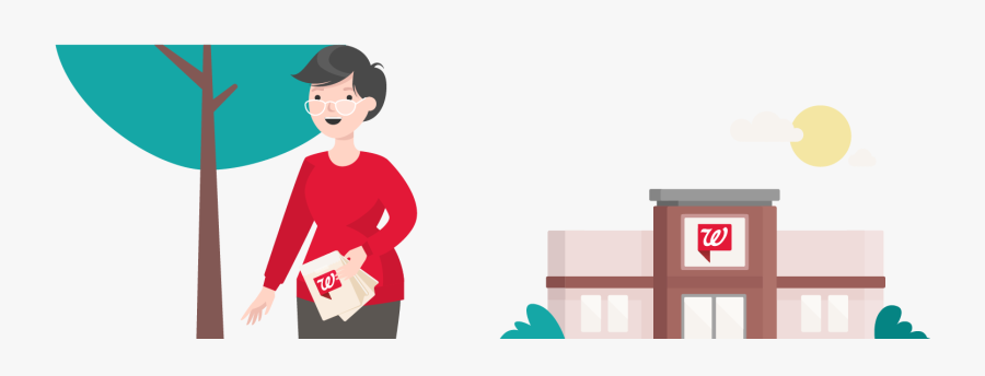 Transparent Walgreens Png Logo - Walgreens Save A Trip Refills, Transparent Clipart