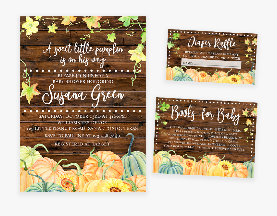 rustic fall baby shower