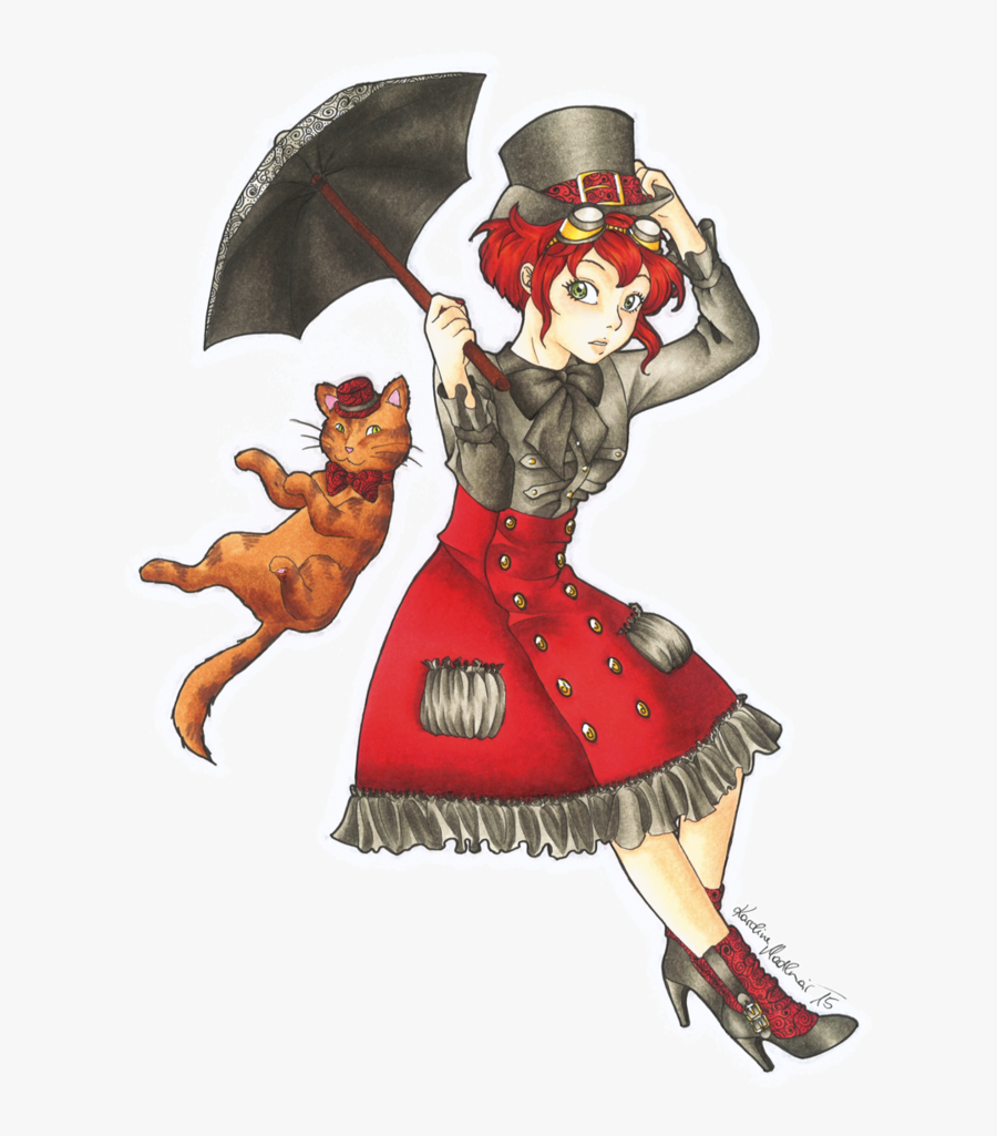 Mary Poppins Drawing Youtube Character - Illustration, Transparent Clipart