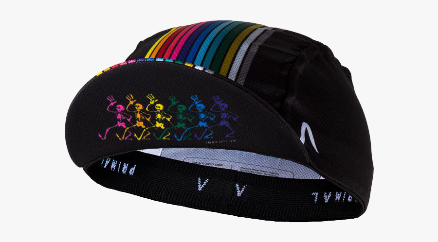 Grateful Dead Prisma Color Cycling Cap - Headpiece, Transparent Clipart