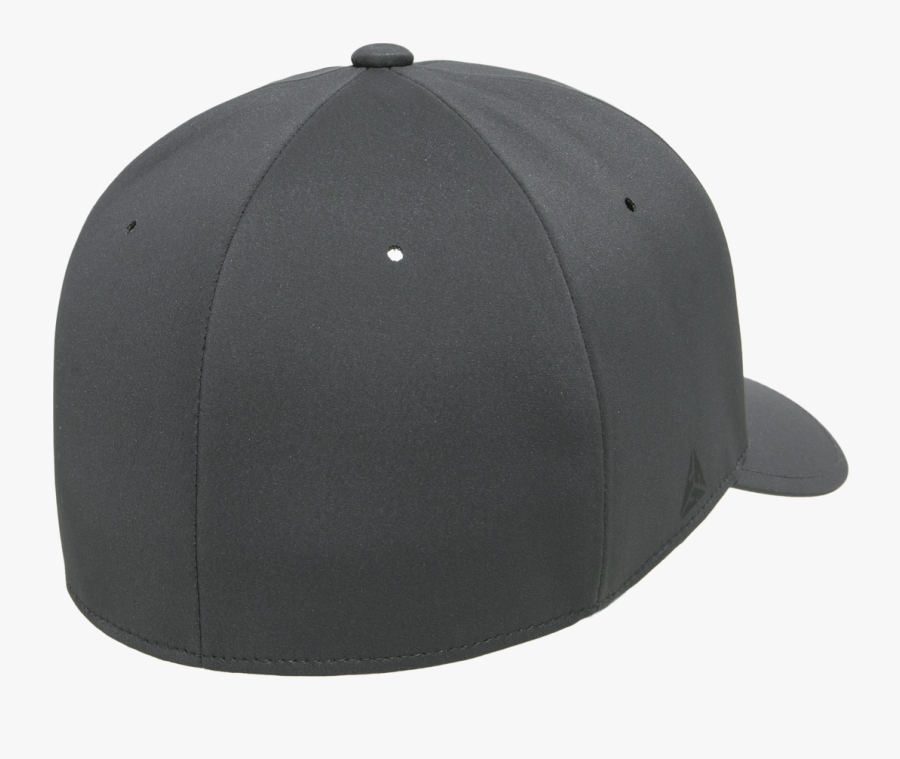 Flexfit Delta 180 Premium Baseball Cap - Flexfit Dark Grey Back, Transparent Clipart