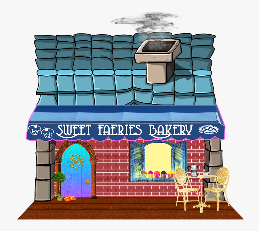 Fée De La Boulangerie, Boulangerie, Cupcake, Fantaisie - Bakery เวก เตอร์ เบ เก อ รี่ ฟรี, Transparent Clipart