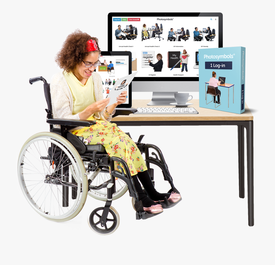 Wheelchair, Transparent Clipart