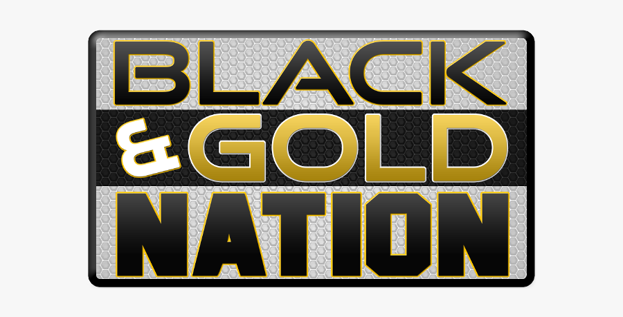 Blackandgoldnation Blackandyellow Blackandgold Steelers, Transparent Clipart