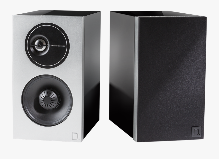 Transparent Speakers Clipart Black And White - Definitive Technology Demand Series D7 Bookshelf Speakers, Transparent Clipart
