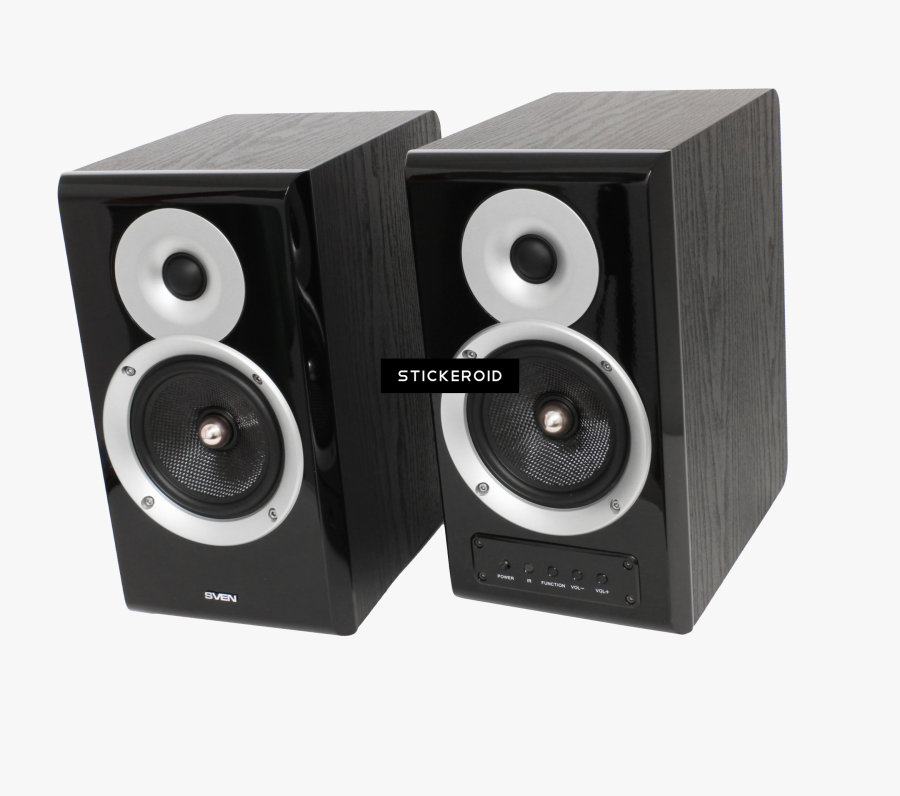 Transparent Speakers Clipart Black And White - Speaker Download, Transparent Clipart
