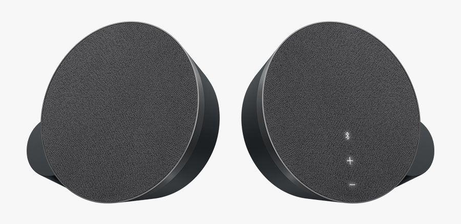 Black Bluetooth Speaker Png Transparent Image - Logitech Mx Sound Premium Bluetooth Speakers, Transparent Clipart