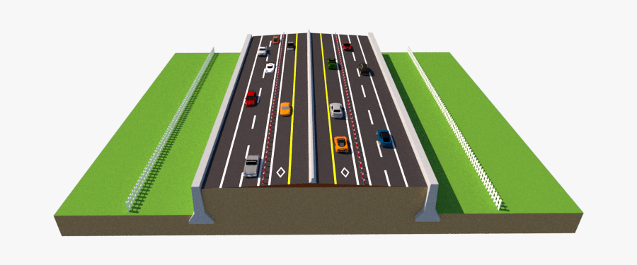 Highway, Transparent Clipart