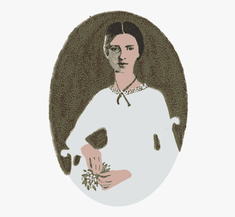 Plate,fashion Illustration,art - Free Images Emily Dickinson, Transparent Clipart