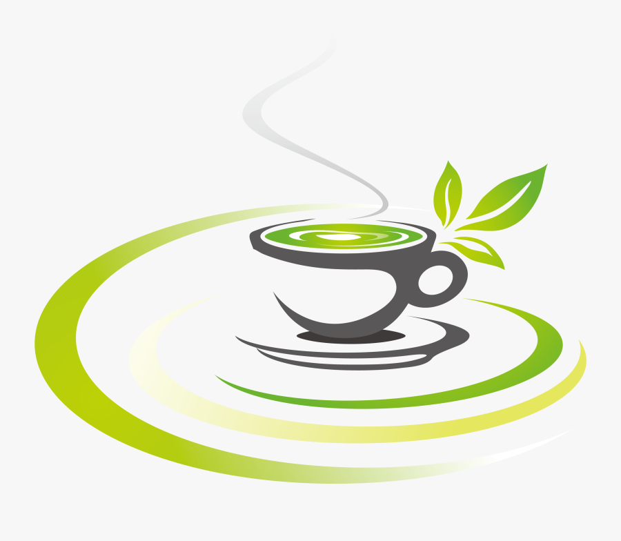 Green Tea Free Png Image - Cup Of Tea Vector Png, Transparent Clipart