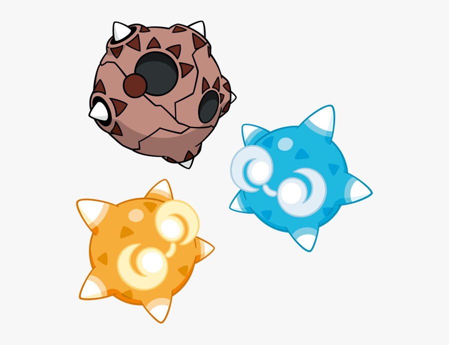 A Pebble Full Of Potential Clipart , Png Download - Pokemon Minior Blue, Transparent Clipart