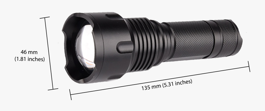 From Compact Every Day Carry Lights To High Power Tactical - Flashlight, Transparent Clipart
