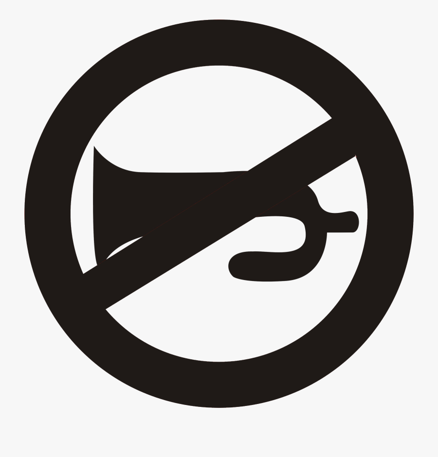 Hotel Clipart Hotel Lobby - No Blowing Of Horn Sign, Transparent Clipart