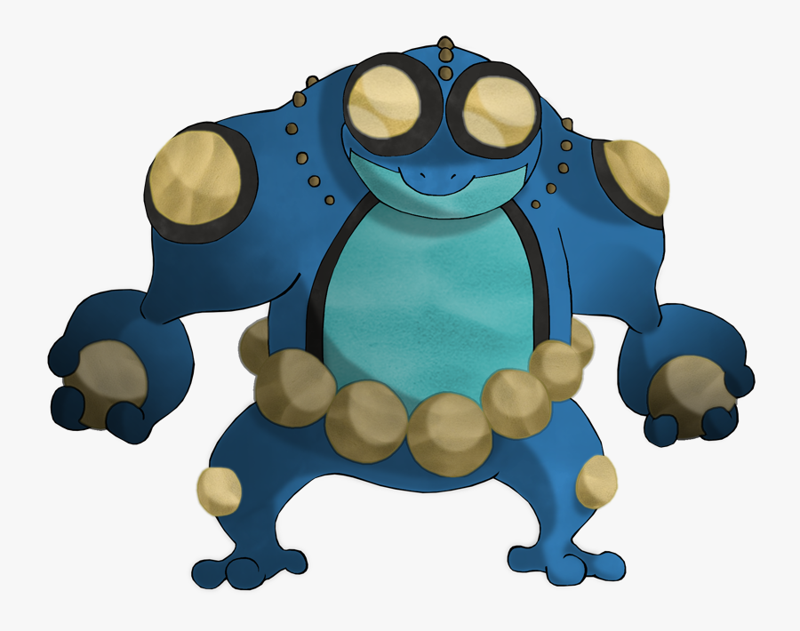 Mega Seismitoad Pokemon Evolution, Transparent Clipart