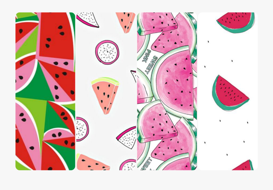 Iphone Pink Watermelon Background, Transparent Clipart