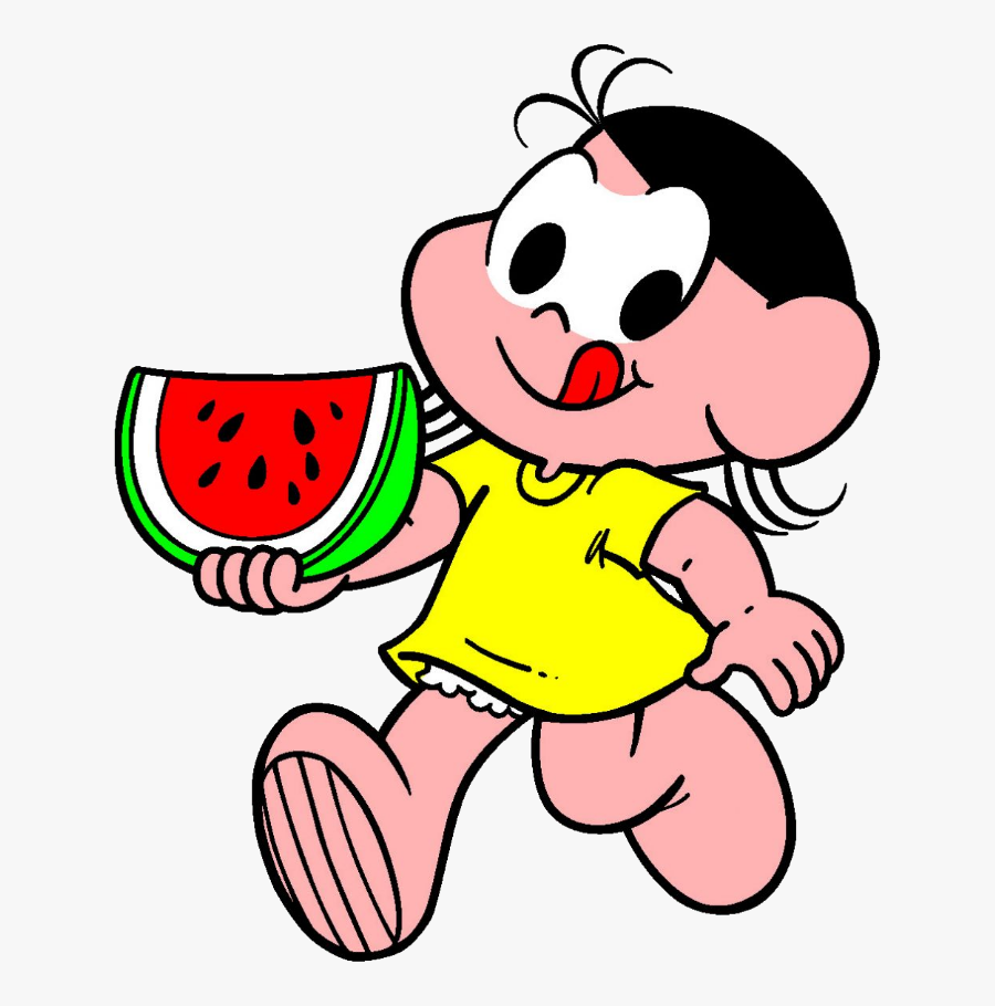 #turmadamonica #magali #happy #watermelon #sandia🍉 - Magali Sandia, Transparent Clipart