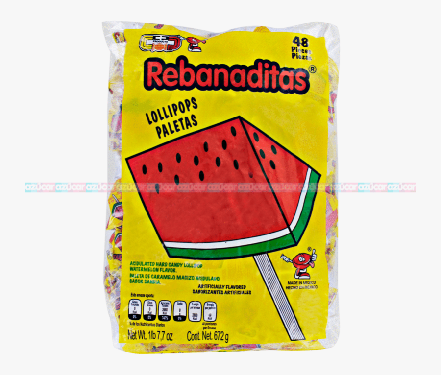 Transparent Sandia Png - Paletas De Sandia Bolsa, Transparent Clipart