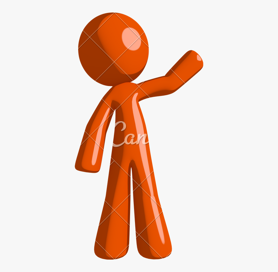 Clip Art Man Waving, Transparent Clipart