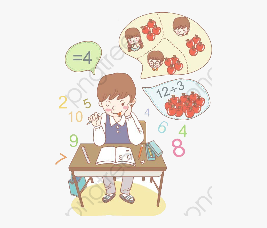 Math Homework Clipart , Transparent Cartoons - Mathematics, Transparent Clipart