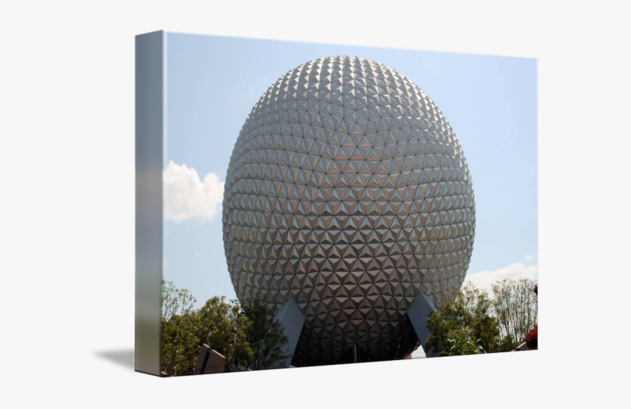 Facade Architecture Epcot Sphere Dome - Disney World, Epcot, Transparent Clipart