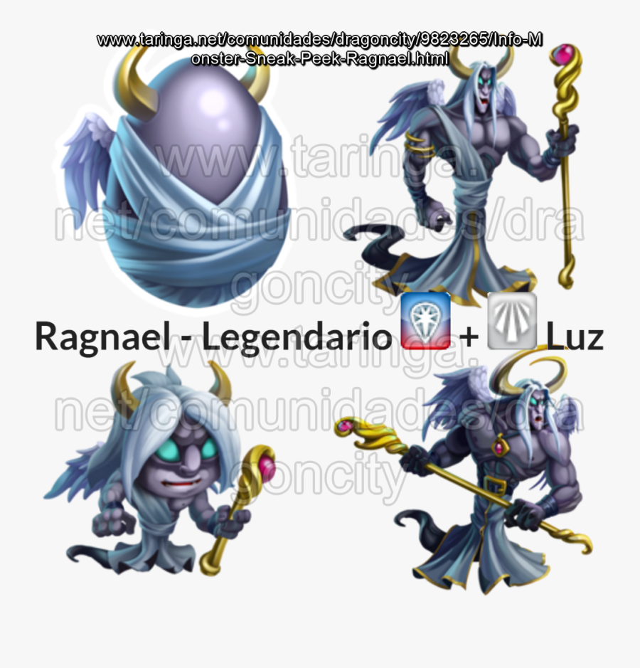 Ragnael Monster Legends Png, Transparent Clipart