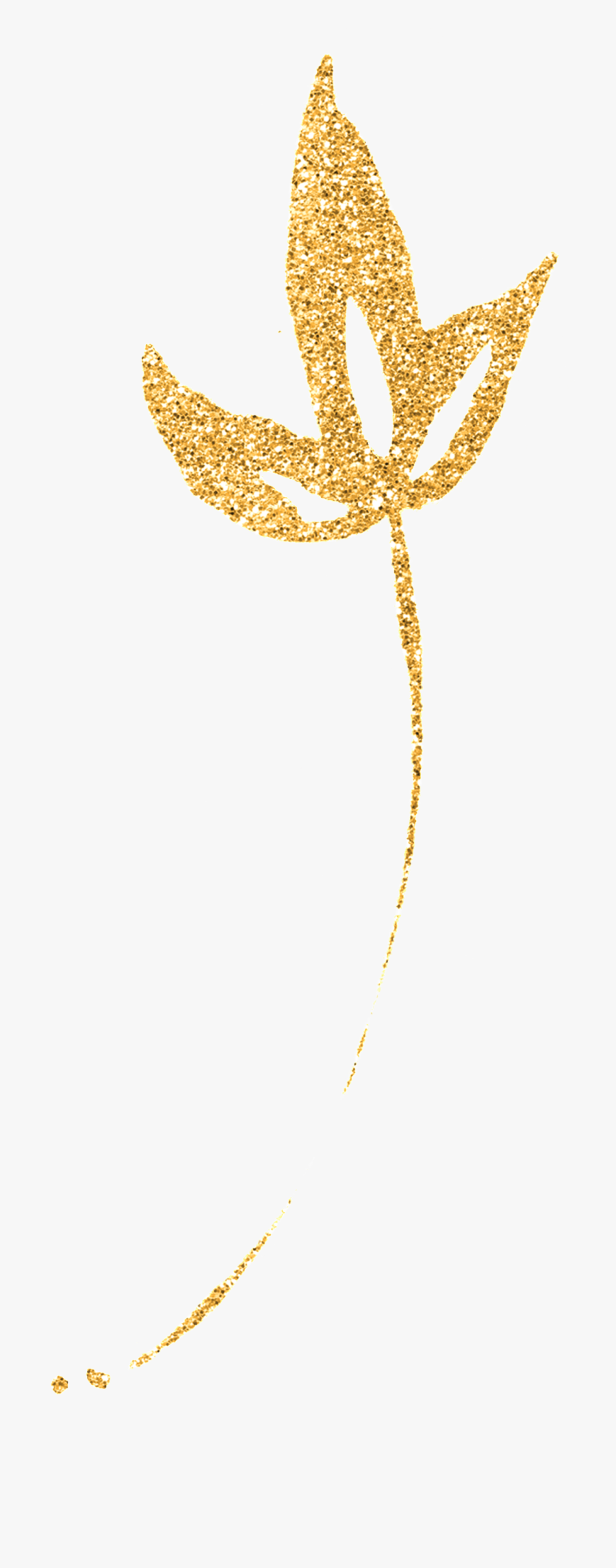 Golden Leaf Cartoon Transparent - Illustration, Transparent Clipart
