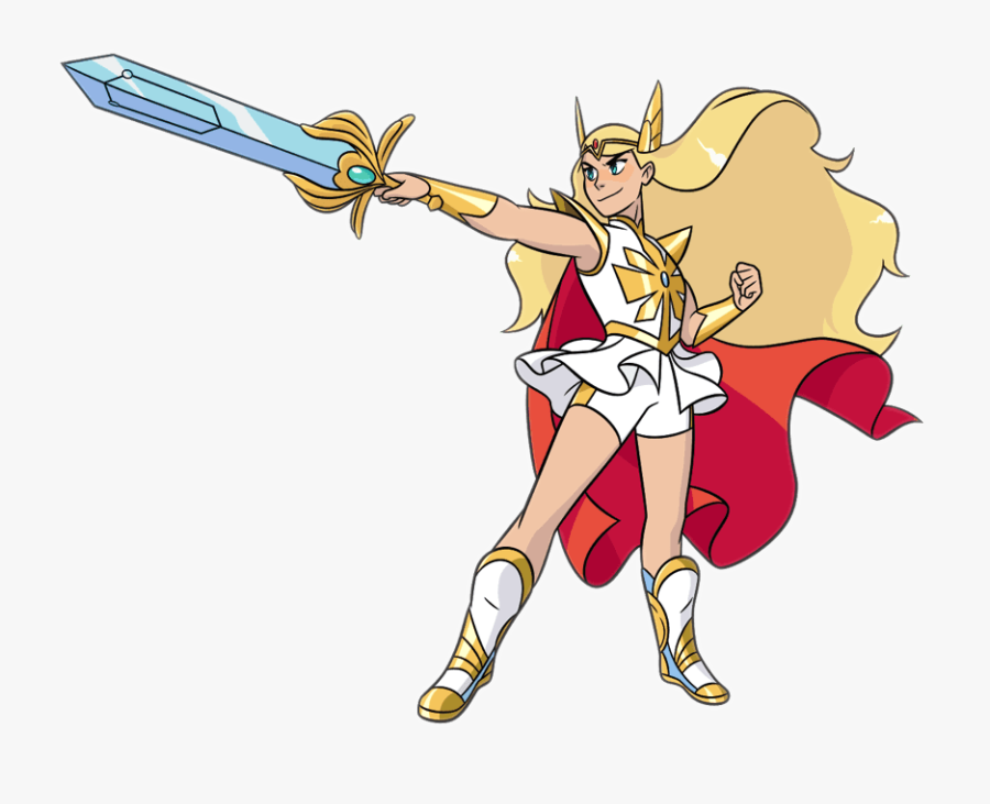 Adora, Also Known As She Ra, Is The Main Titular Protagonist - She Ra Transparent Background, Transparent Clipart