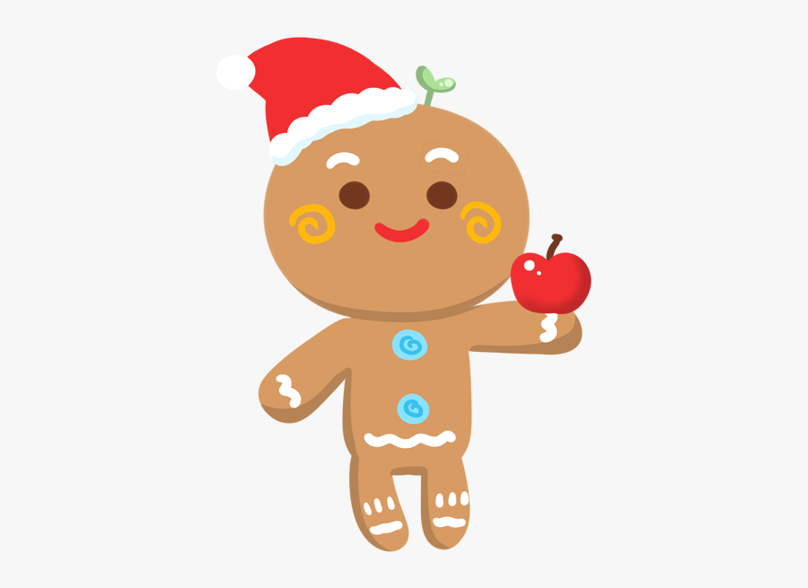 #cute #christmas #colorful #hat #gingerbreadman #merrychristmas - 聖誕 節 卡通 人物, Transparent Clipart